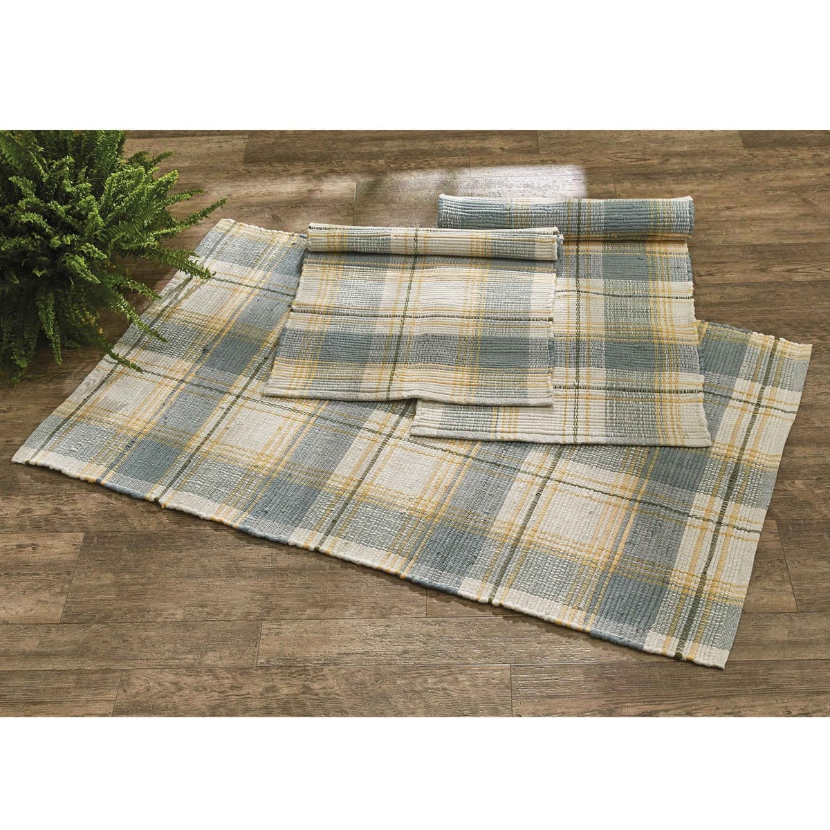 Morning Mist Woven rug 24" x 72" Runner-Park Designs-The Village Merchant