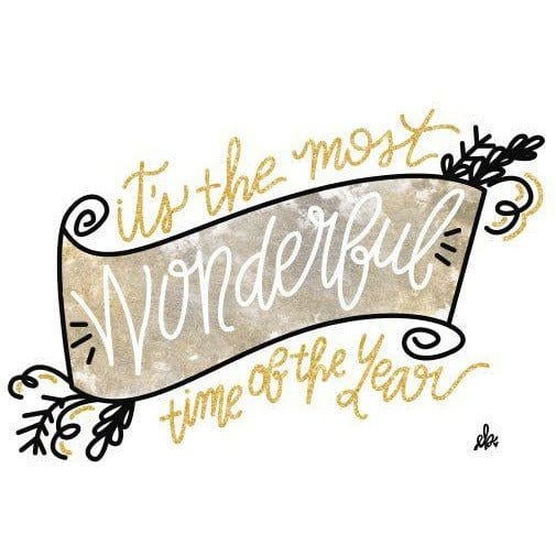 Most Wonderful Life Of The Year By Erin Barrett Art Print - 12 X 16-Penny Lane Publishing-The Village Merchant