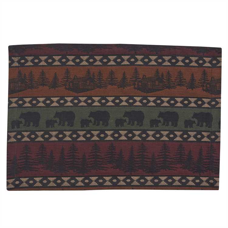 Mountain Bear Placemat-Park Designs-The Village Merchant