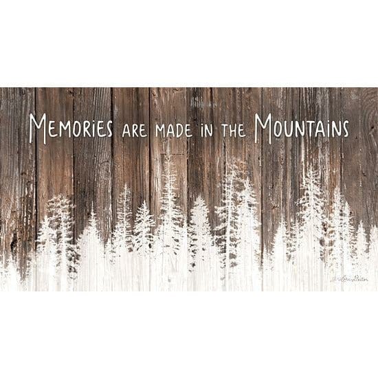 Penny Lane Publishing Mountain Memories By Lori Deiter Art Print - 9 X 18