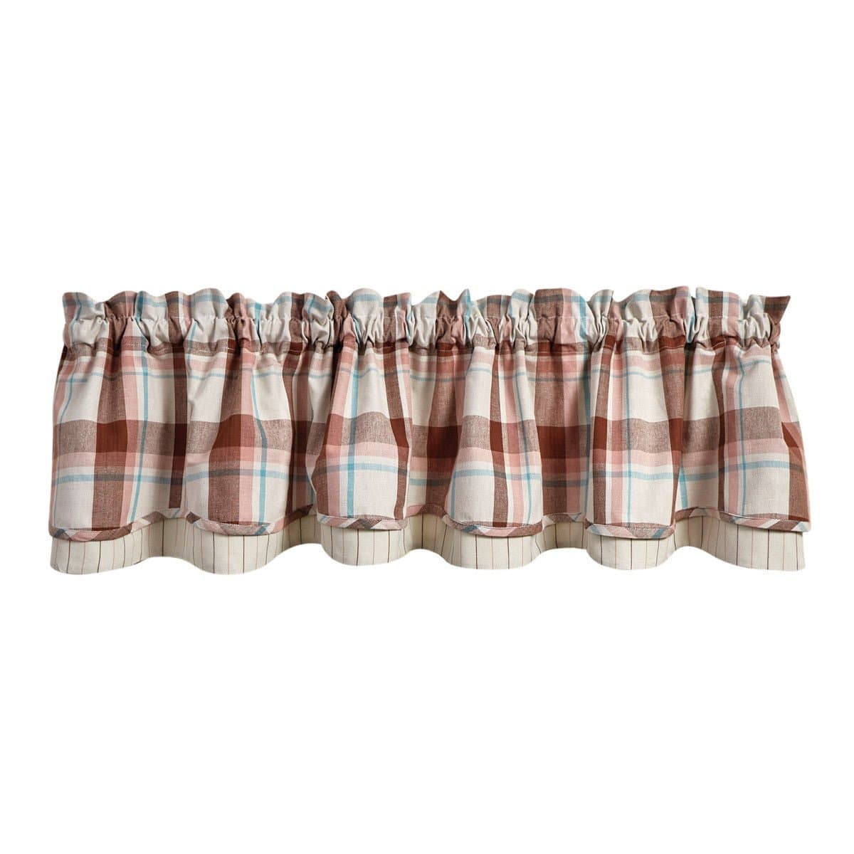 Mountbatten Layered Valance Lined-Park Designs-The Village Merchant