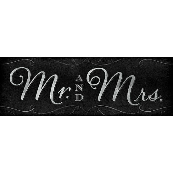 Mr. &amp; Mrs. By Mollie B Right Art Print - 6 X 18-Penny Lane Publishing-The Village Merchant