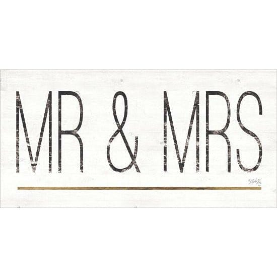 Mr &amp; Mrs II By Marla Rae Art Print - 9 X 18-Penny Lane Publishing-The Village Merchant