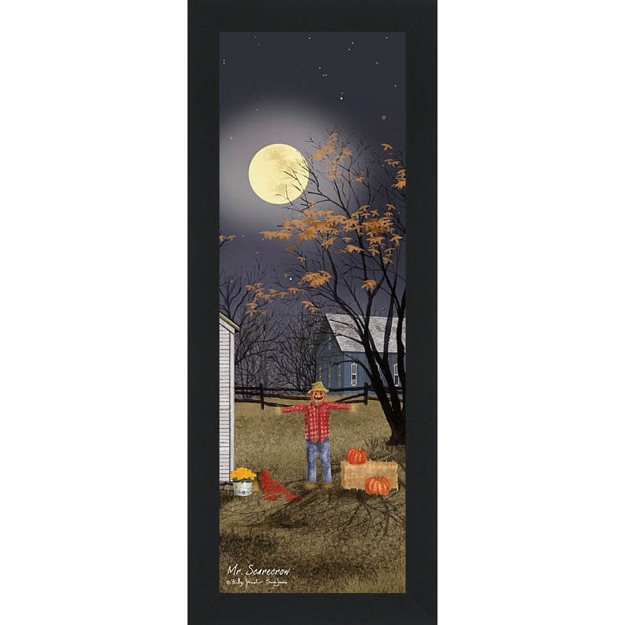 &quot;Mr. Scarecrow&quot; By Billy &amp; Sara Jacobs Art Print | Framed Print