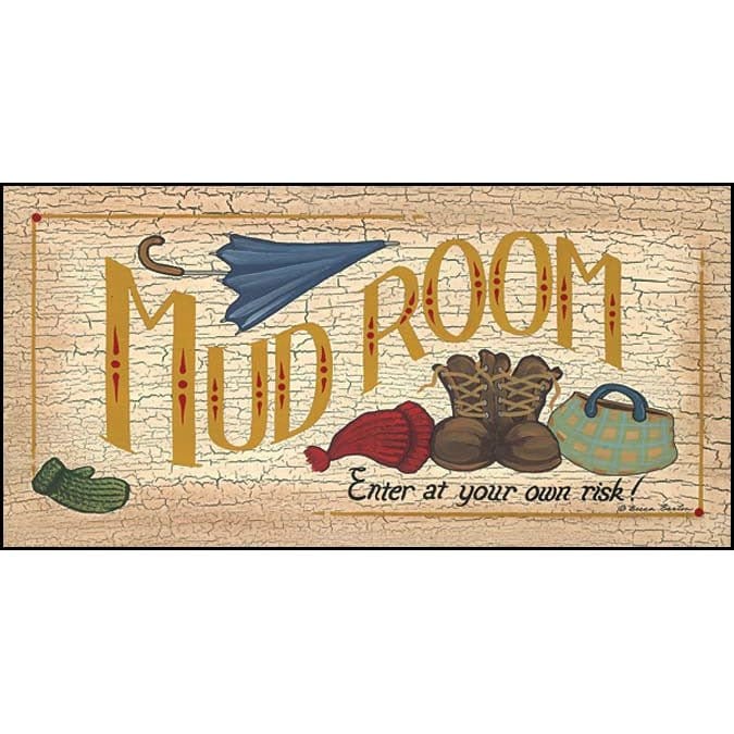 Mud Room Clutter By Becca Barton Art Print - 10 X 20-Penny Lane Publishing-The Village Merchant