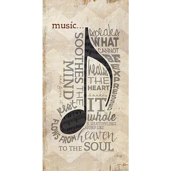 Penny Lane Publishing Music By Marla Rae Art Print - 9 X 18