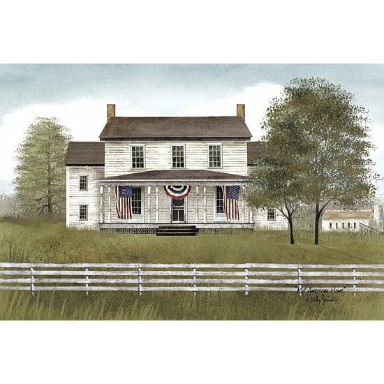 My American Home By Billy Jacobs Art Print - 12 X 18-Penny Lane Publishing-The Village Merchant