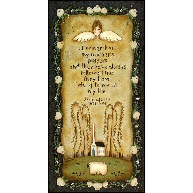 My Mother&#39;s Prayers By Donna Atkins Art Print - 10 X 20-Penny Lane Publishing-The Village Merchant