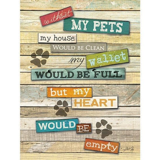 My Pets By Marla Rae Art Print - 12 X 16-Penny Lane Publishing-The Village Merchant