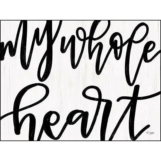 My Whole Heart By Jaxn Blvd Art Print - 12 X 16-Penny Lane Publishing-The Village Merchant