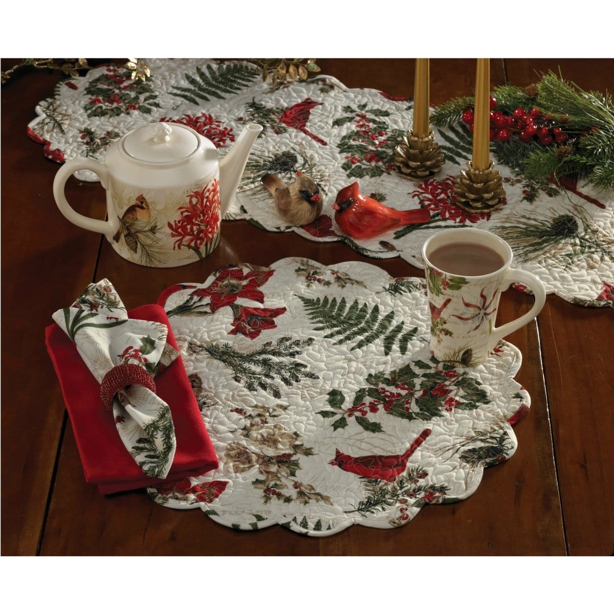 Park Designs Nature Sings Placemat Round Set of 2