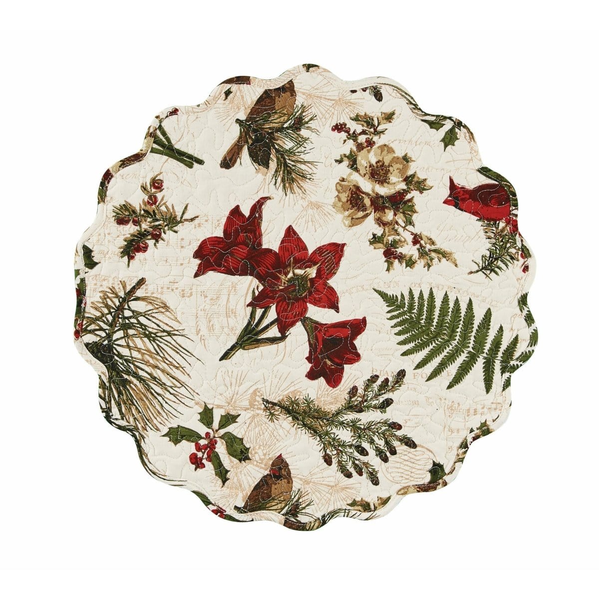 Park Designs Nature Sings Placemat Round Set of 2