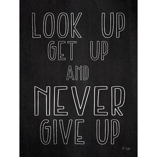 Penny Lane Publishing Never Give Up By Jaxn Blvd Art Print - 12 X 16