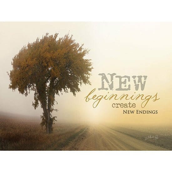 Penny Lane Publishing New Beginnings By Marla Rae Art Print - 18 X 24