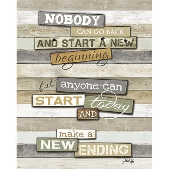 Penny Lane Publishing New Ending By Marla Rae Art Print - 16 X 20