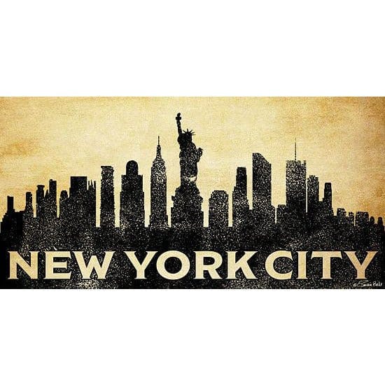 New York City Skyline By Susan Ball Art Print - 9 X 18-Penny Lane Publishing-The Village Merchant