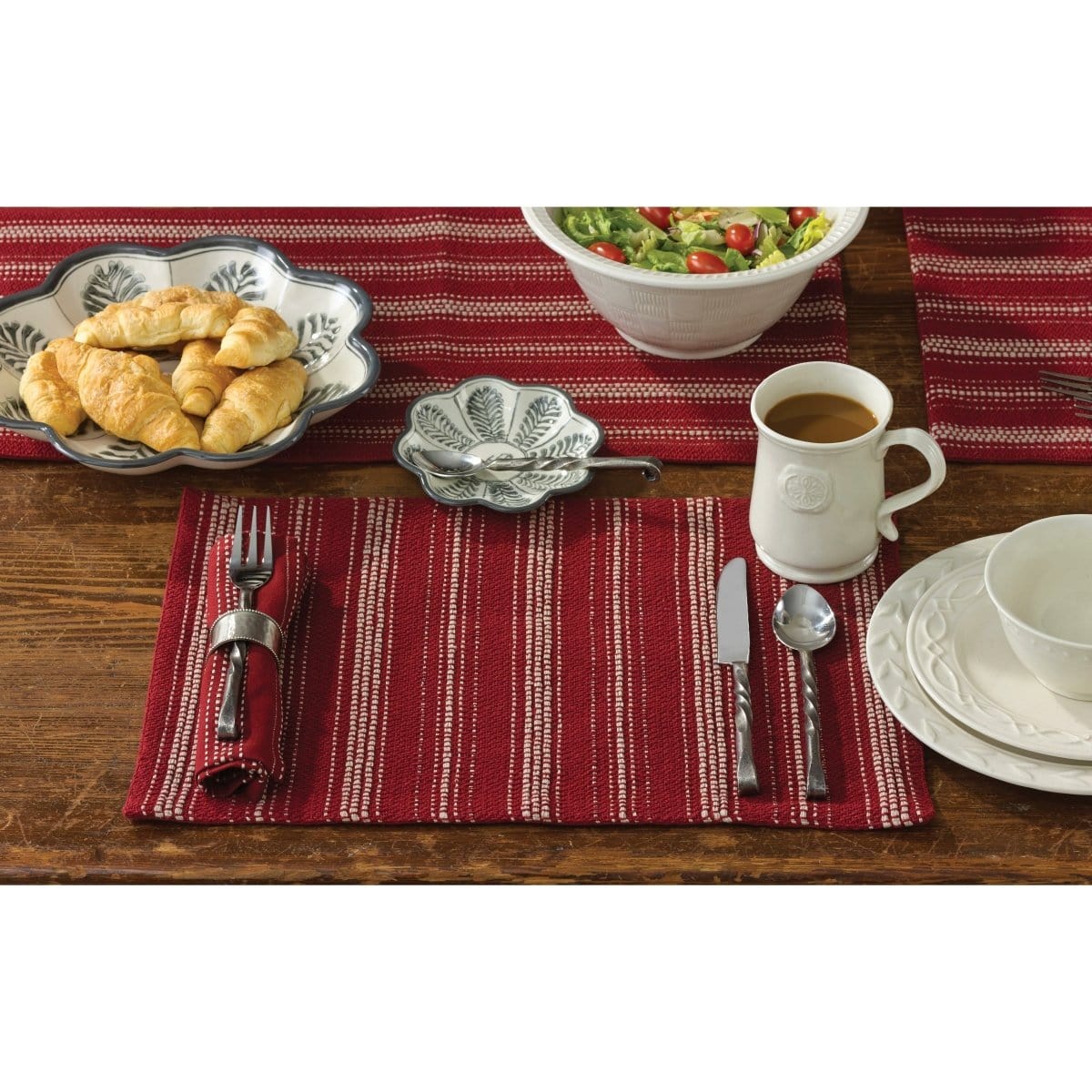 Nicholson In Garnet Placemat-Park Designs-The Village Merchant