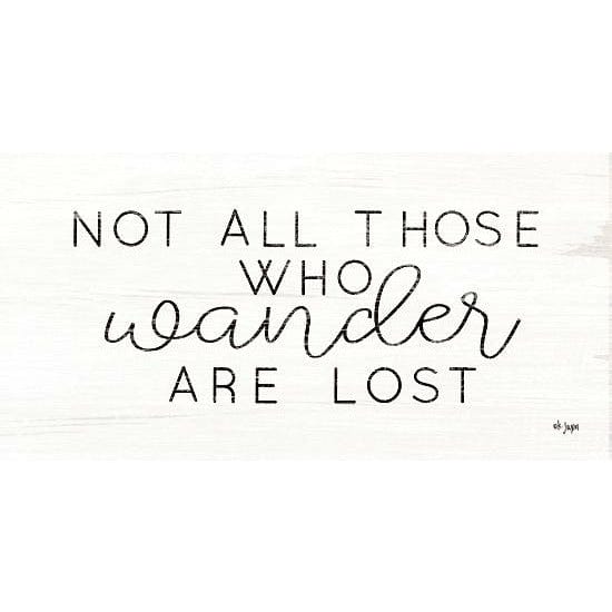No All Who Wander Are Lost By Jaxn Blvd Art Print - 9 X 18-Penny Lane Publishing-The Village Merchant