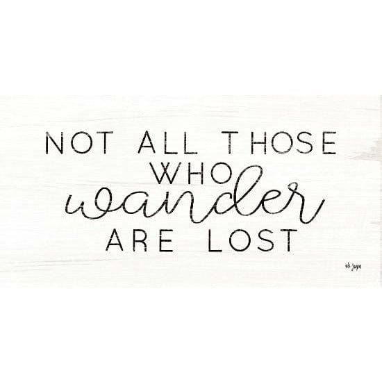 Penny Lane Publishing No All Who Wander Are Lost By Jaxn Blvd Art Print - 9 X 18