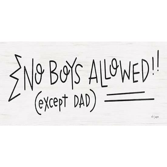 No Boys Allowed By Jaxn Blvd Art Print - 9 X 18-Penny Lane Publishing-The Village Merchant