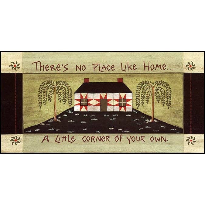 No Place Like Home By Becca Barton Art Print - 10 X 20-Penny Lane Publishing-The Village Merchant