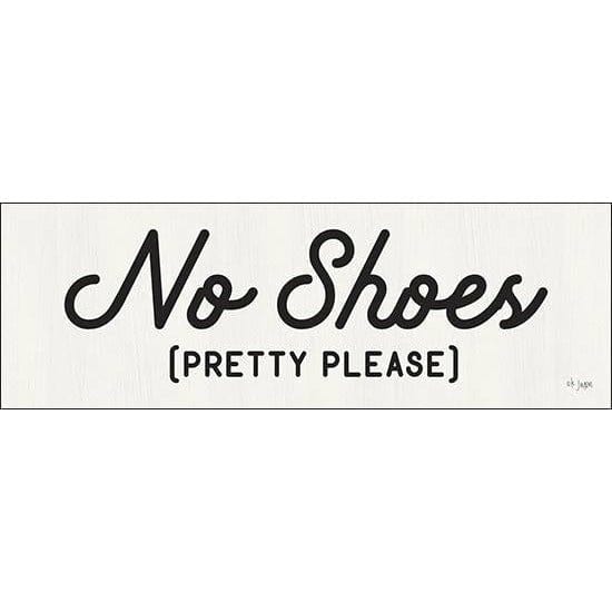 No Shoes By Jaxn Blvd Art Print - 6 X 18-Penny Lane Publishing-The Village Merchant