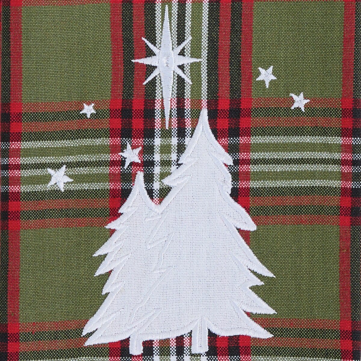 North Star Plaid Decorative Towel Set of 2