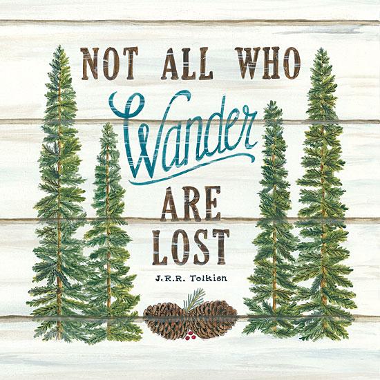 Not All Who Wander Are Lost By Deb Strain Art Print - 12 X 12-Penny Lane Publishing-The Village Merchant