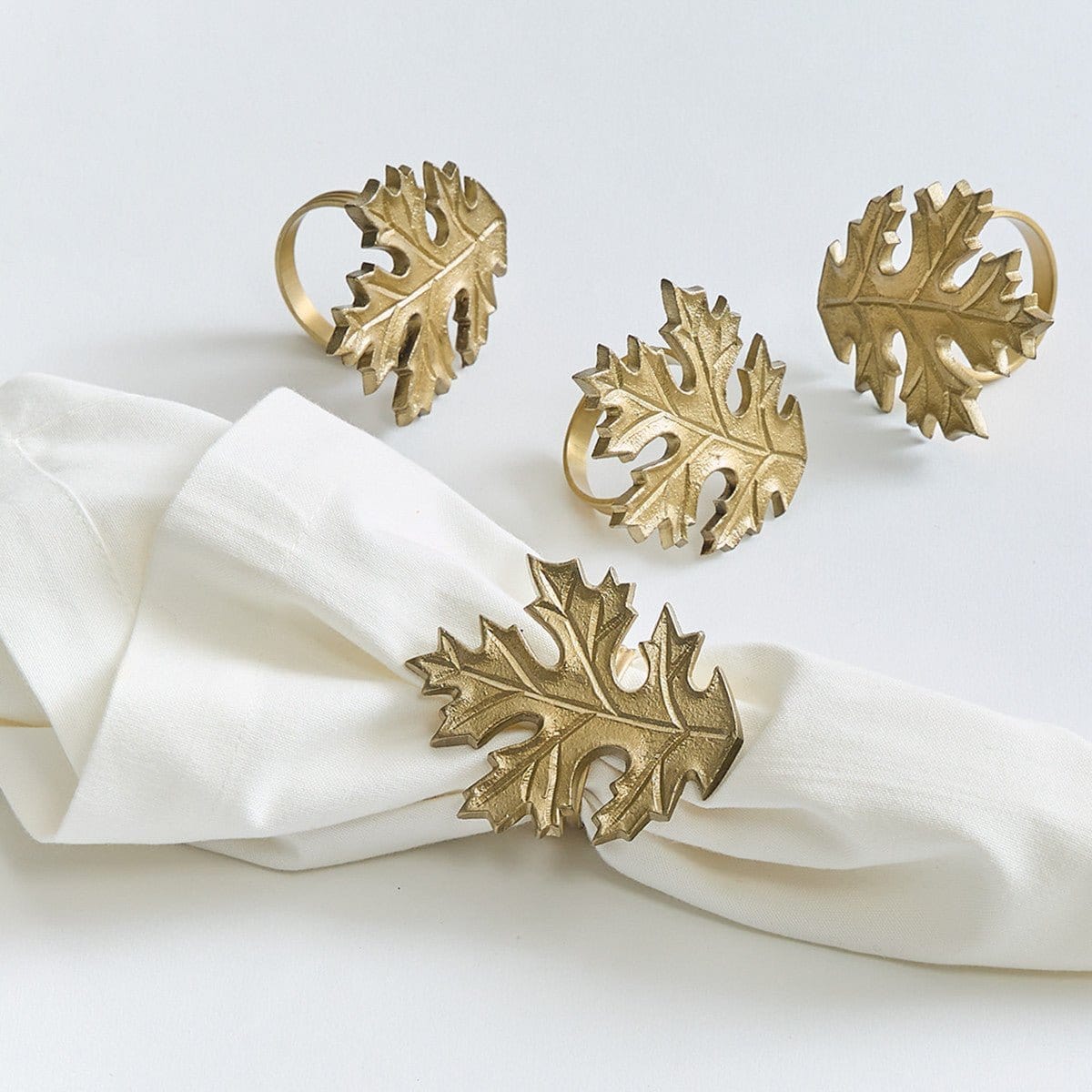 Oak Leaf Napkin Ring-Park Designs-The Village Merchant