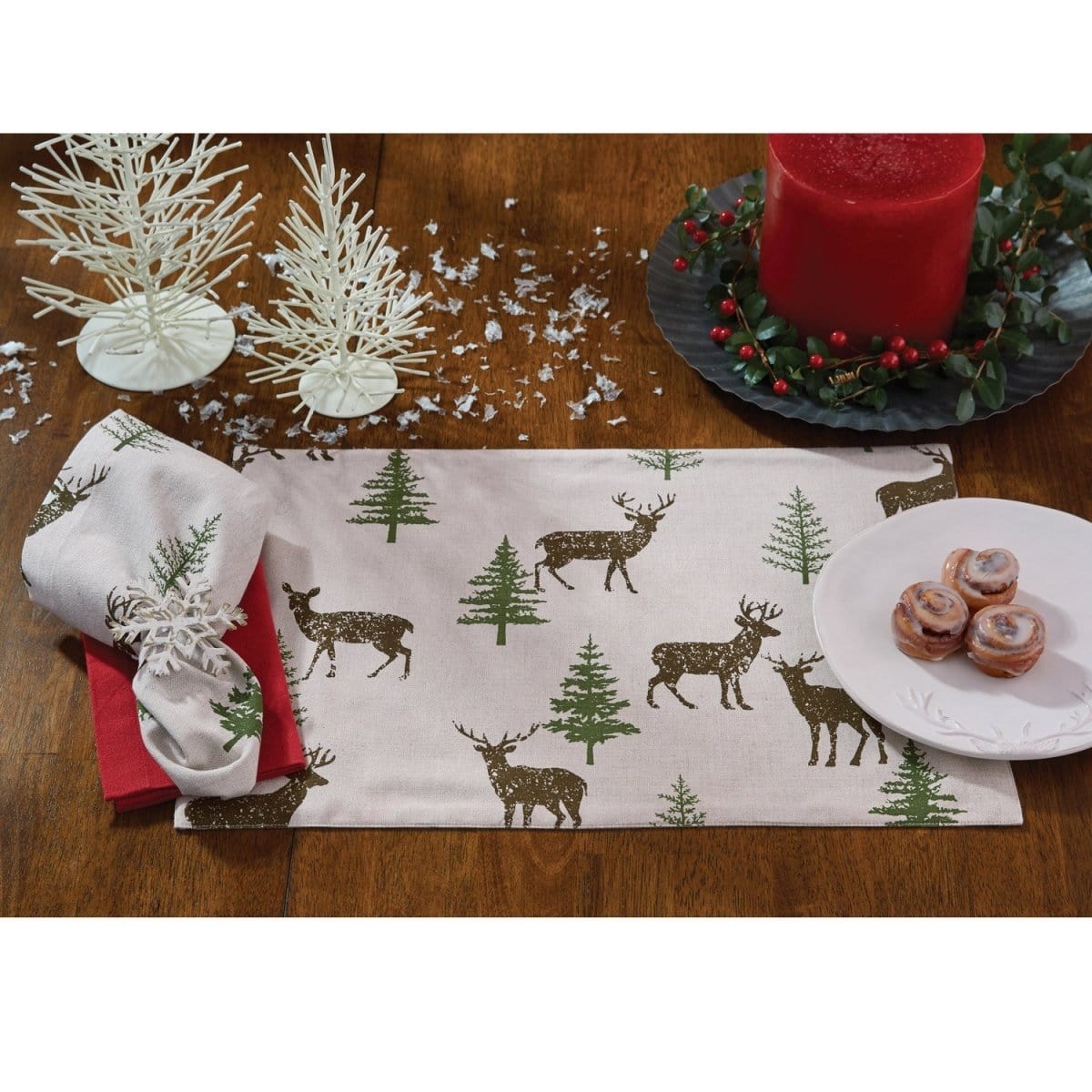 Oh Deer Printed Napkin-Park Designs-The Village Merchant