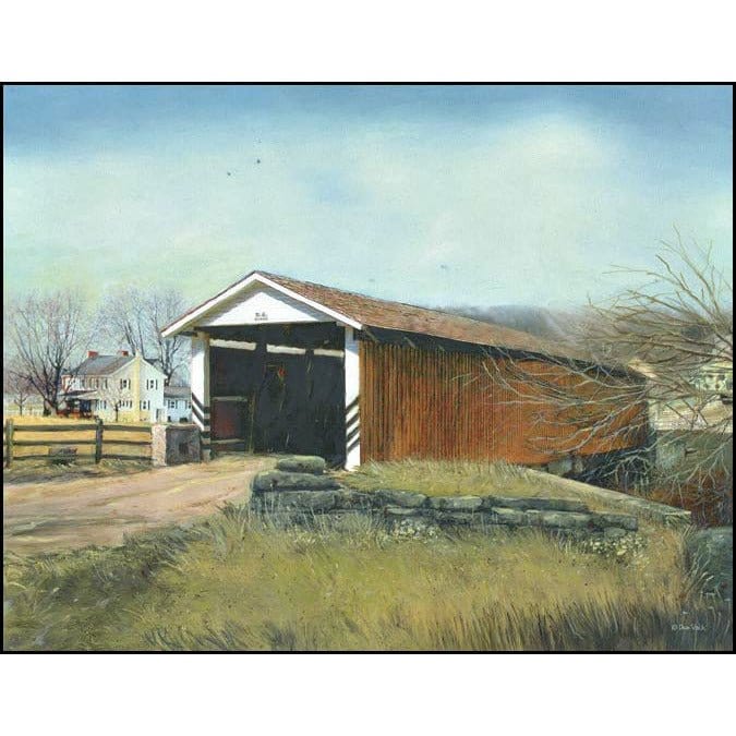 Old Covered Bridge By Don Vack Art Print - 12 X 16-Penny Lane Publishing-The Village Merchant