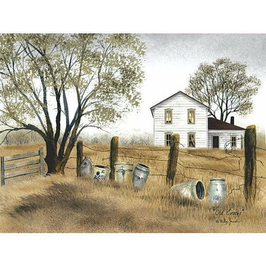 Old Crocks By Billy Jacobs Art Print - 12 X 16-Penny Lane Publishing-The Village Merchant