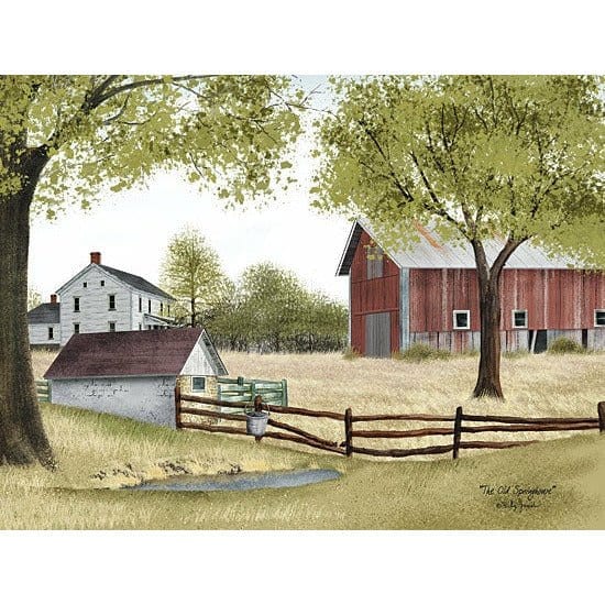 Old Springhouse By Billy Jacobs Art Print - 12 X 16-Penny Lane Publishing-The Village Merchant