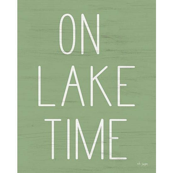 On Lake Time By Jaxn Blvd Art Print - 12 X 18-Penny Lane Publishing-The Village Merchant