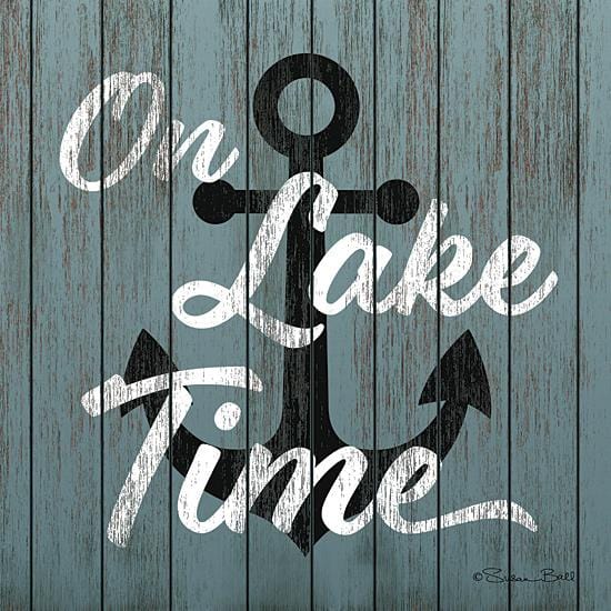 On Lake Time By Susan Ball Art Print - 12 X 12-Penny Lane Publishing-The Village Merchant