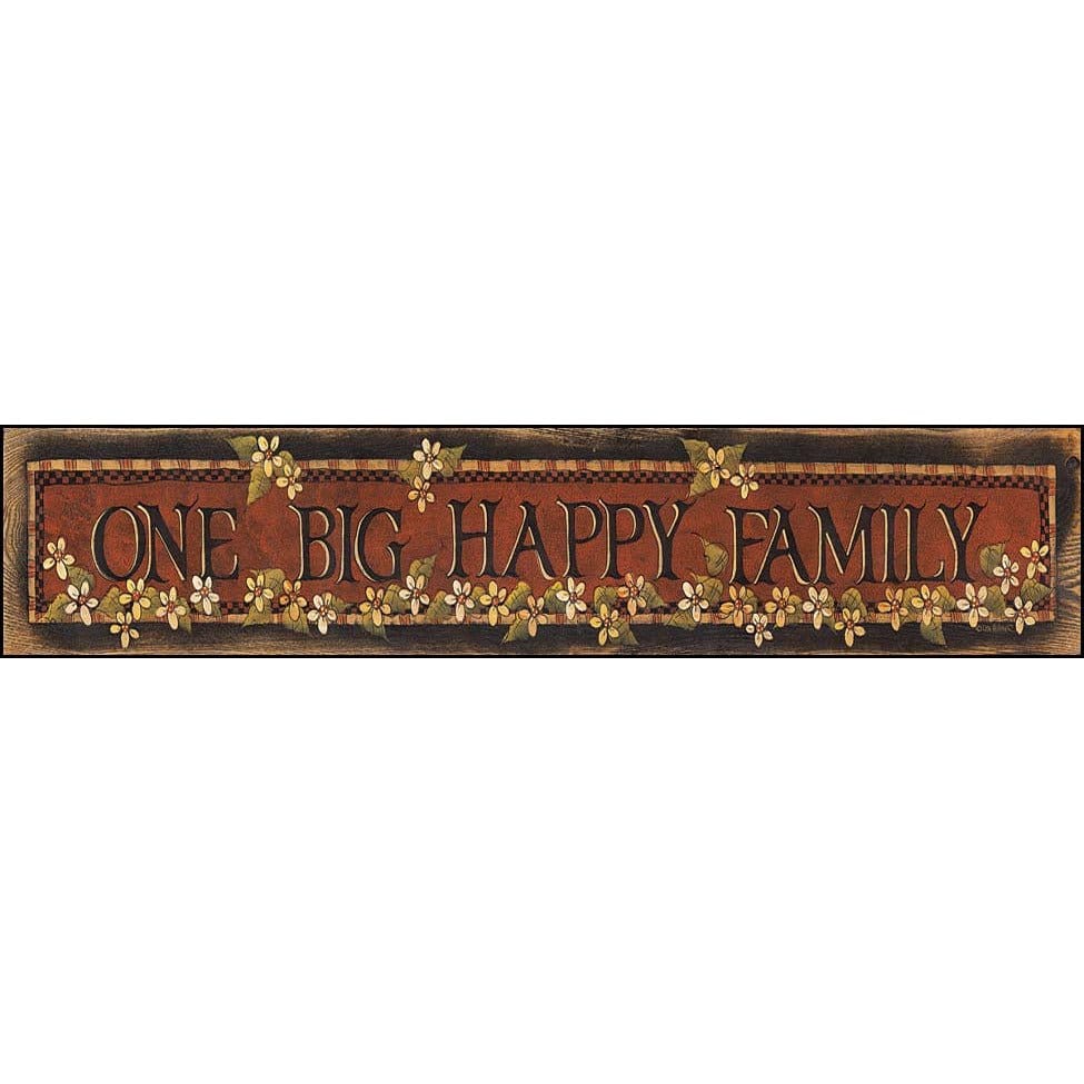 One Big Happy Family By Lisa Hillaker Art Print - 6 X 36-Penny Lane Publishing-The Village Merchant