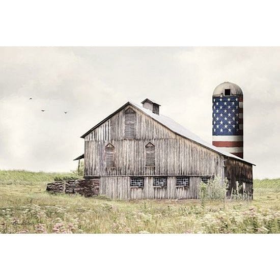 One Land, One Flag By Lori Deiter Art Print - 12 X 18-Penny Lane Publishing-The Village Merchant