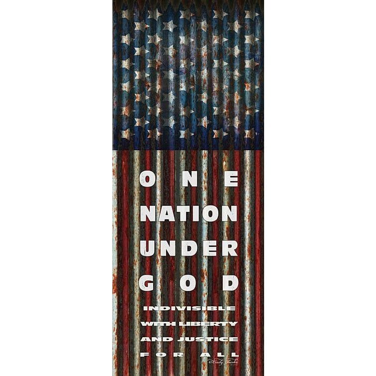 One Nation Under God By Cindy Jacobs Art Print - 8 X 20-Penny Lane Publishing-The Village Merchant