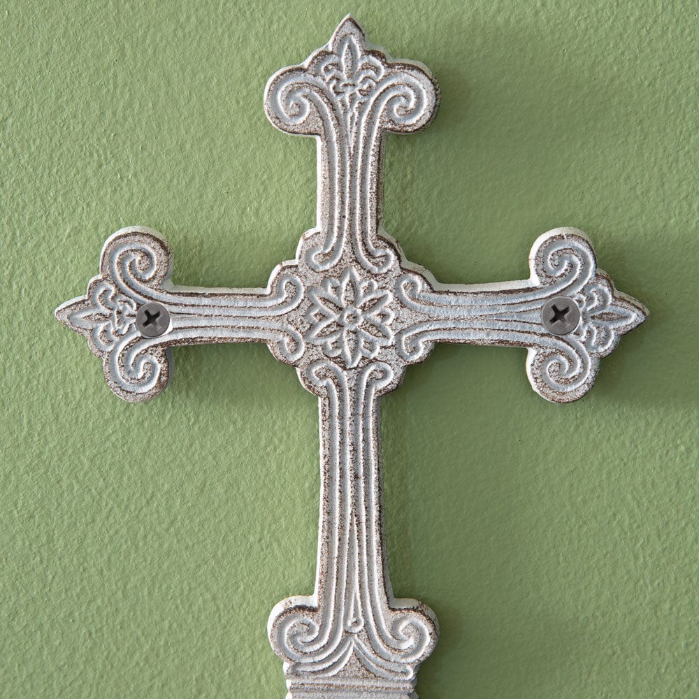 Ornate Cross Decorative Hook Single Hook
