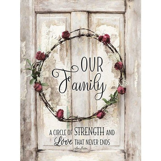 Our Family By Lori Deiter Art Print - 9 X 18-Penny Lane Publishing-The Village Merchant