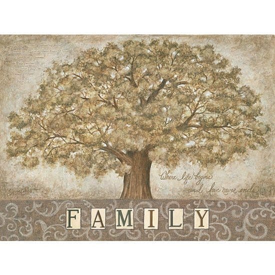 Our Family Tree By Annie La Point Art Print - 18 X 24-Penny Lane Publishing-The Village Merchant