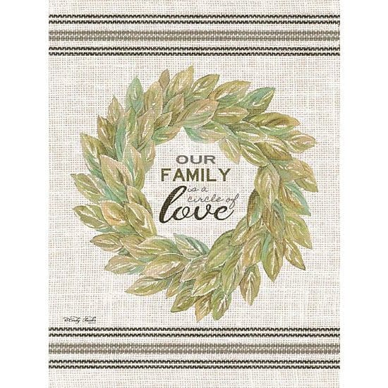 Our Family Wreath By Cindy Jacobs Art Print - 12 X 16-Penny Lane Publishing-The Village Merchant