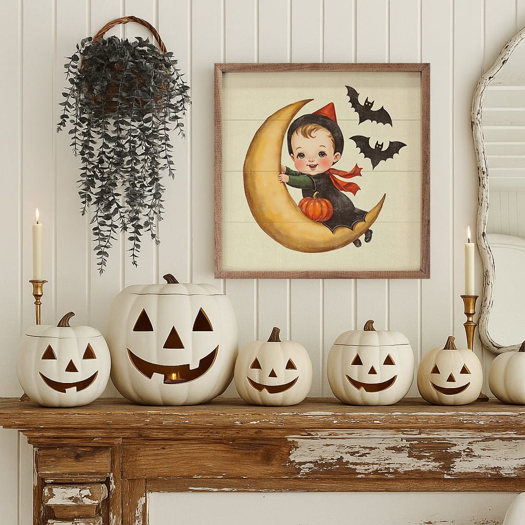 Kendrick Home Walnut Frames Over The Moon
