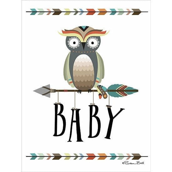 Owl Baby By Susan Ball Art Print - 12 X 16-Penny Lane Publishing-The Village Merchant