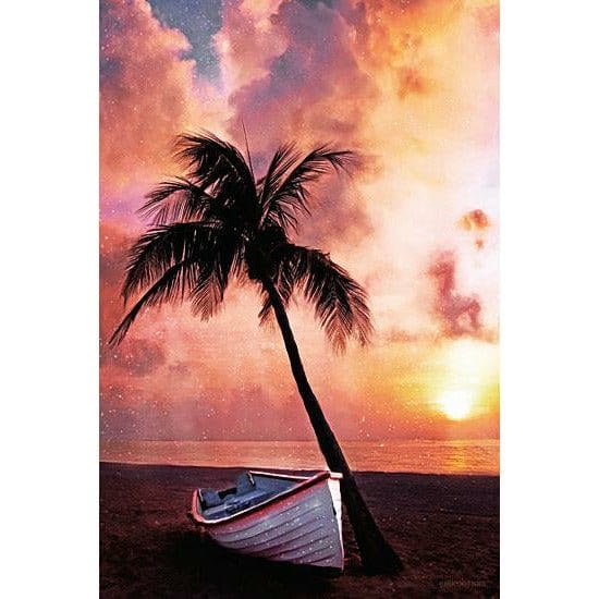 Palm Tree Sunset By Bluebird Barn Art Print - 12 X 16-Penny Lane Publishing-The Village Merchant