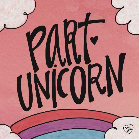 Part Unicorn By Erin Barrett Art Print - 12 X 12-Penny Lane Publishing-The Village Merchant