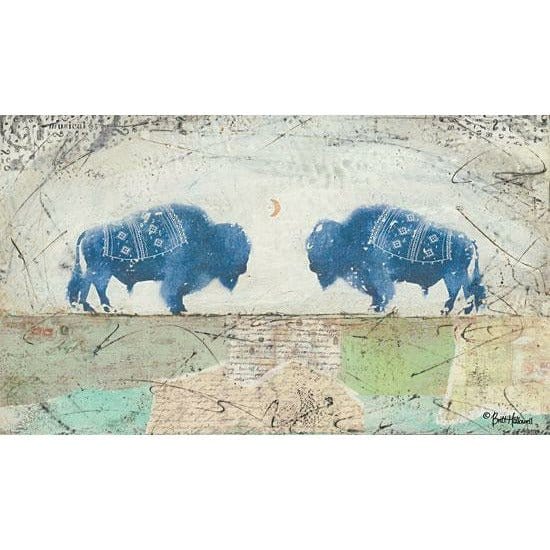 Penny Lane Publishing Patchwork Quilt Of Life By Britt Hallowell Art Print - 9 X 18