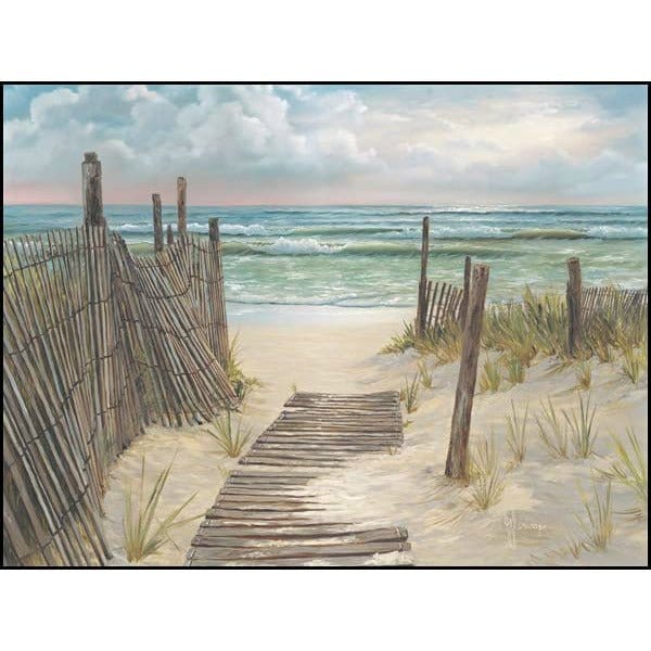 Path To Ocean By Georgia Janisse Art Print - 12 X 16-Penny Lane Publishing-The Village Merchant