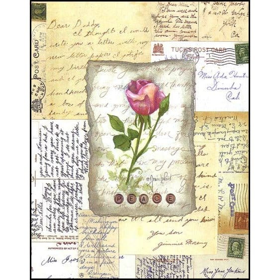 Peace Rose By Annie La Point Art Print - 11 X 14-Penny Lane Publishing-The Village Merchant