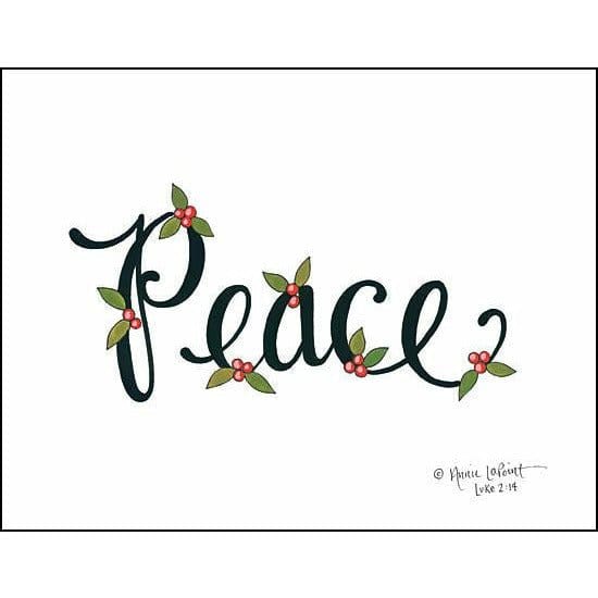 Penny Lane Publishing Peace With Berries By Annie La Point Art Print - 12 X 16